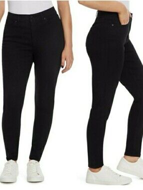 Nine West High Rise Perfect Skinny Black Women's Jeans Size 4